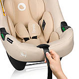 База з автокріслом Lionelo ASTRID I-SIZE SET BEIGE SAND, фото 5