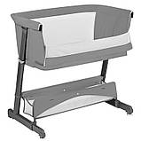 Ліжечко дитяче   5в1  Lionelo THOMI PLUS GREY CONCRETE, фото 3