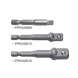 Набір перехідних адаптерів 3шт. 1/4, 3/8, 1/2 GAAR0301 Toptul - оригінал