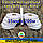 Стрічка 35мм х 200м маскувальна "БІЛА" з еко-тканини для плетіння та виробництва сіток камуфляжних, фото 2