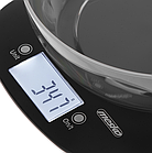 Ваги кухонні з чашею Mesko MS 3179 black 5 кг/11 фунтів і точністю 1 г/0,1 унції, фото 4
