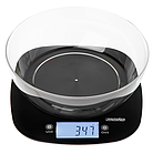 Ваги кухонні з чашею Mesko MS 3179 black 5 кг/11 фунтів і точністю 1 г/0,1 унції, фото 6