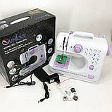 Домашня портативна швейна машинка, Швейна машинка міні, Ігрова RG-769 швейна машина, фото 2