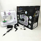 Домашня портативна швейна машинка, Швейна машинка міні, Ігрова RG-769 швейна машина, фото 10