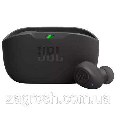 Promo Ціна! Навушники JBL Wave Buds TWS Black (JBLWBUDSBLK) - тільки на ZaGrosh.com.ua, фото 1