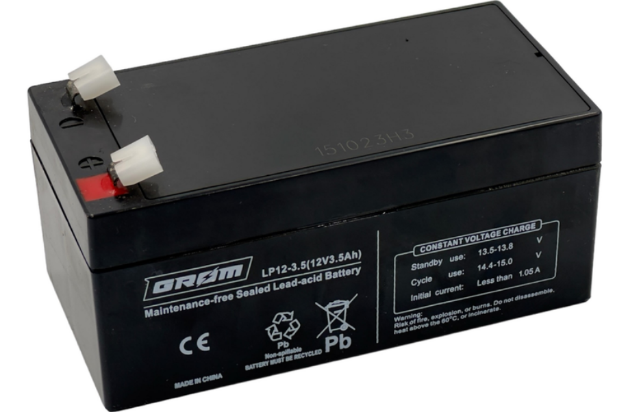 Тяговый аккумулятор Grom AGM 3.5Ah 12V (СТ-00163962)