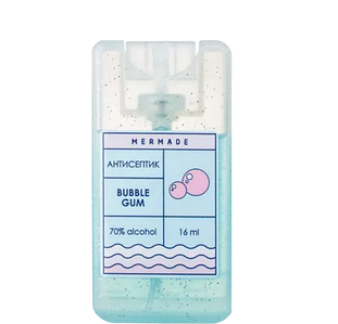 Антисептик-спрей для рук Mermade Bubble Gum парфумований 16 мл