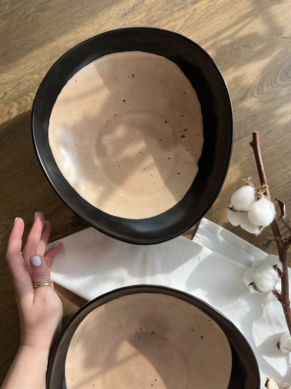 Салатниця 1100 мл Chorna Kava, фото 1