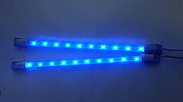 Підсвічування 619 LED blue довге в прикурювальний. (пара) - оригінал