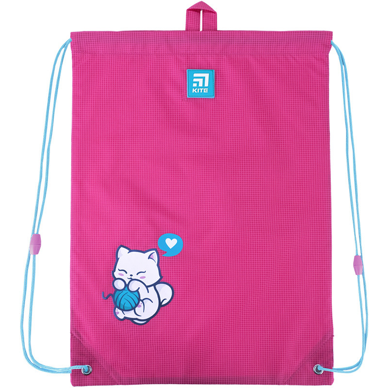 Сумка для взуття Kite Education Kitten's Clew 46x33 см рожева (K24-600M-19), фото 1