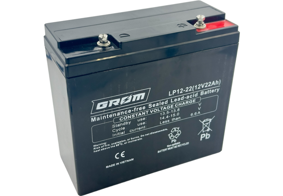 Тяговий акумулятор Grom AGM 22 А-ч 12V (СТ-00164937)