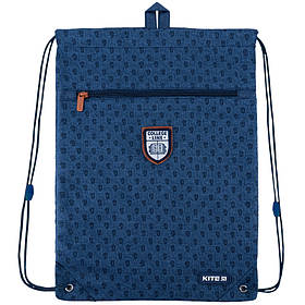 Сумка для взуття Kite College Line boy 46x33 см синя (K24-601M-2 )