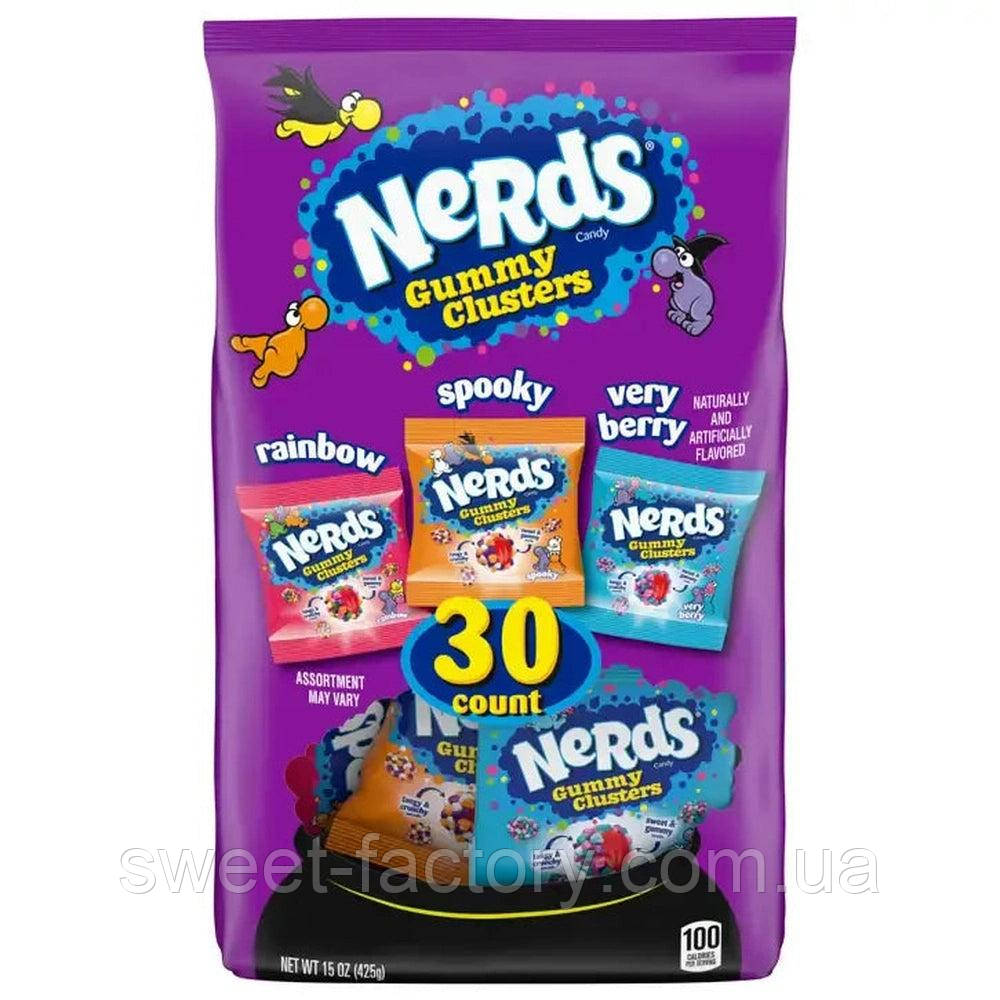Жувальні цукерки Nerds Gummy Clusters Mix 30s 425g
