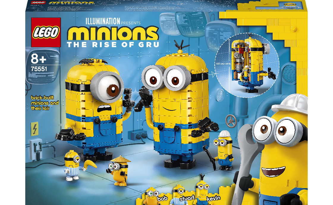 Конструктор LEGO Minions Фігурки міньйонів та їх будинок (75551), фото 1