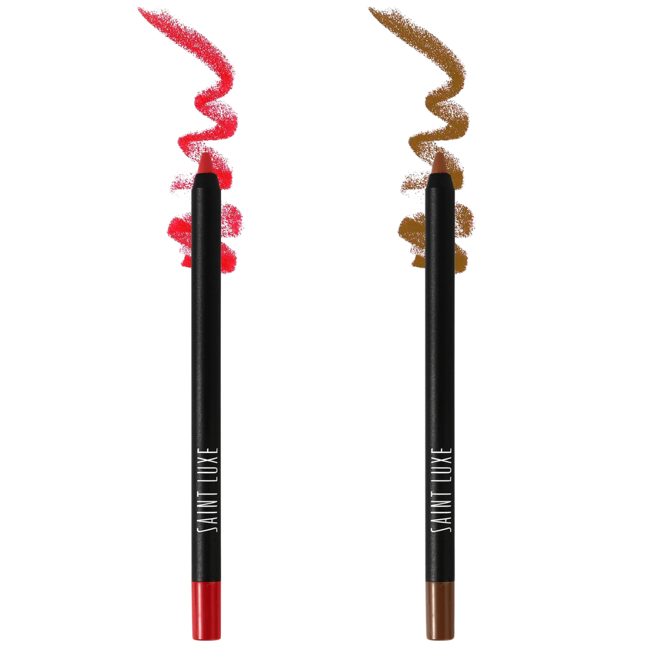 Набір олівців для губ Saint Luxe Gel Lip Liner Duo Morganite & Carnelian 2 х 1.2 г, фото 1