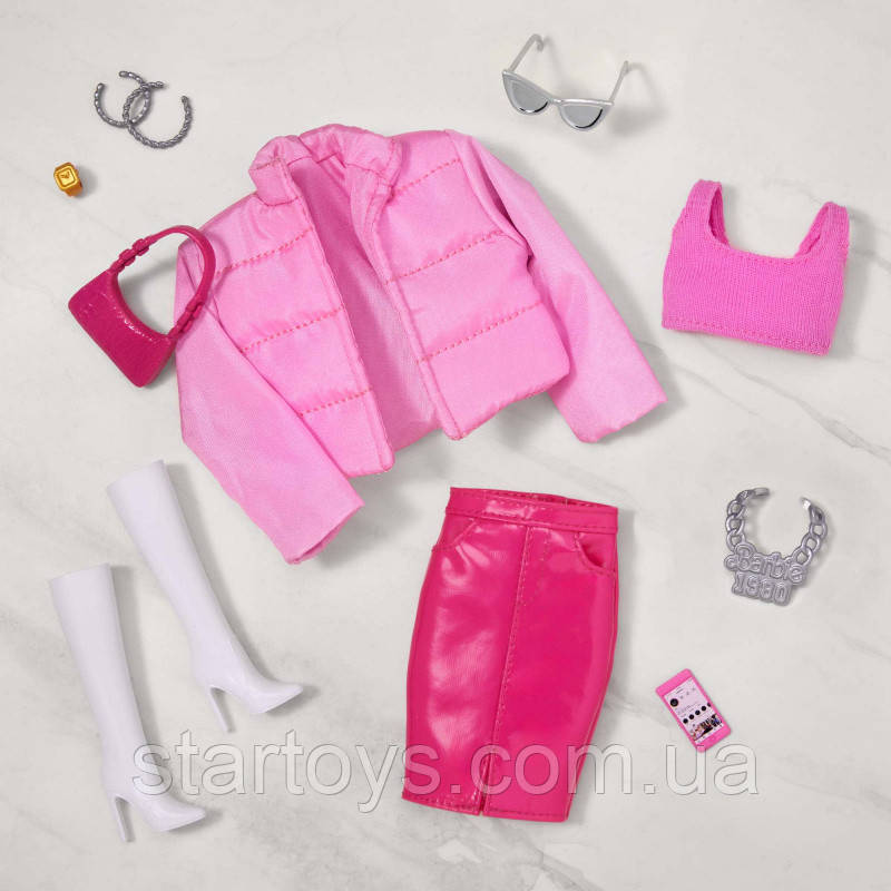 Одяг для ляльок Барбі Стиль Barbie Signature BarbieStyle «Barbiecore» Fashion Pack Модель HRM19