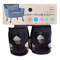 Накладки захисні на ніжки меблів DOINN 4 шт 8.5 х 3 см (R94454)