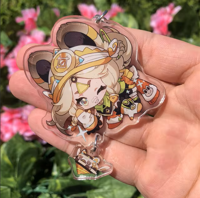 Брелок "Геншин імпакт" — Качина, фото 1