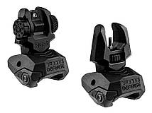 Набір: цілик і мушка FAB Defense FRBS Black на планку Pitcatinny
