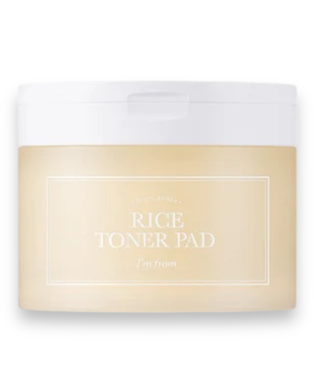 Тонер-педи для обличчя з екстрактом рису I'M FROM Rice Toner Pad 60 шт