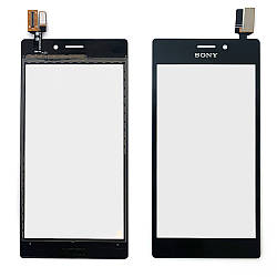 Тачскрін (сенсор) Sony Xperia M2 S50h D2302 D2303 D2305 D2306 (чорний)