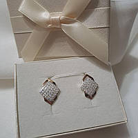 Срібні Золоті Сережки