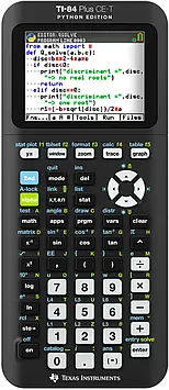 Калькулятор TEXAS INSTRUMENTS TI-84 PLUS CE-T P FC