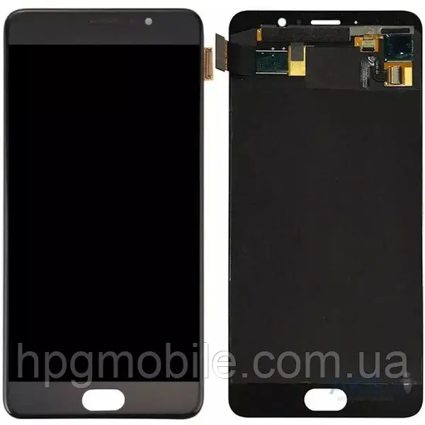 Дисплей для Meizu Pro 6 /Pro 6s AMOLED модуль (екран та сенсор) оригінал, Чорний, фото 1