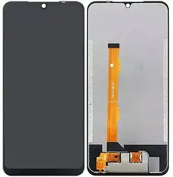 Дисплей для Doogee N20 Pro модуль (екран та сенсор) оригінал, Чорний