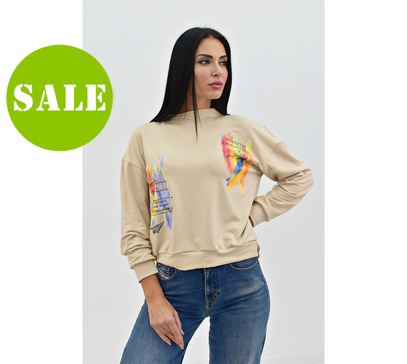 Жіноча кофта-худі з двонитки "Lenox" | Розпродаж моделі