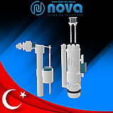 Комплект дворівневої арматури 3/6 л з клапаном бокової подачі води 1/2" NOVA 4140N, фото 6