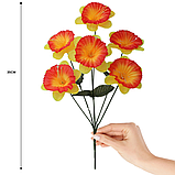 Штучні квіти букет нарциссів, 36см, фото 3