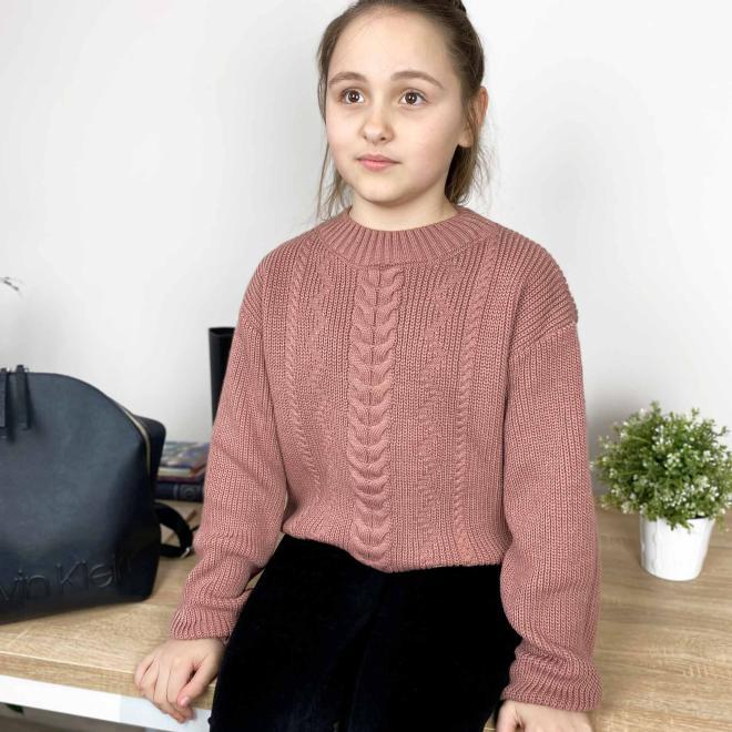 Джемпер дитячий Liberty какао ART KNIT