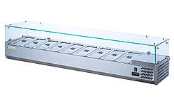 Вітрина холодильна GoodFood 9хGN1/3 200х39,5 см h43,5 см (GF-VRX2000/380-H6C)