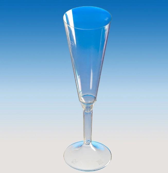 Келих для шампанського Turkey зі знімною ніжкою 150 мл полістирол (017200/10/100), фото 1