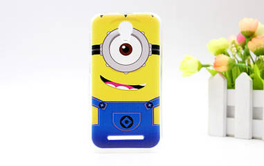Силіконовий чохол на ZTE Blade L110 A110 з картинкою Міньйон