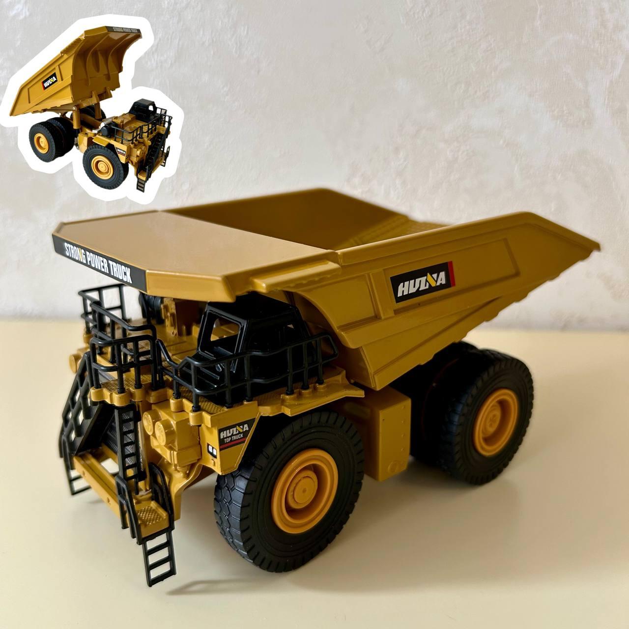 Дитяча іграшка самоскид Huina toys 1812 6 функцій вантажівка 1:60, фото 1