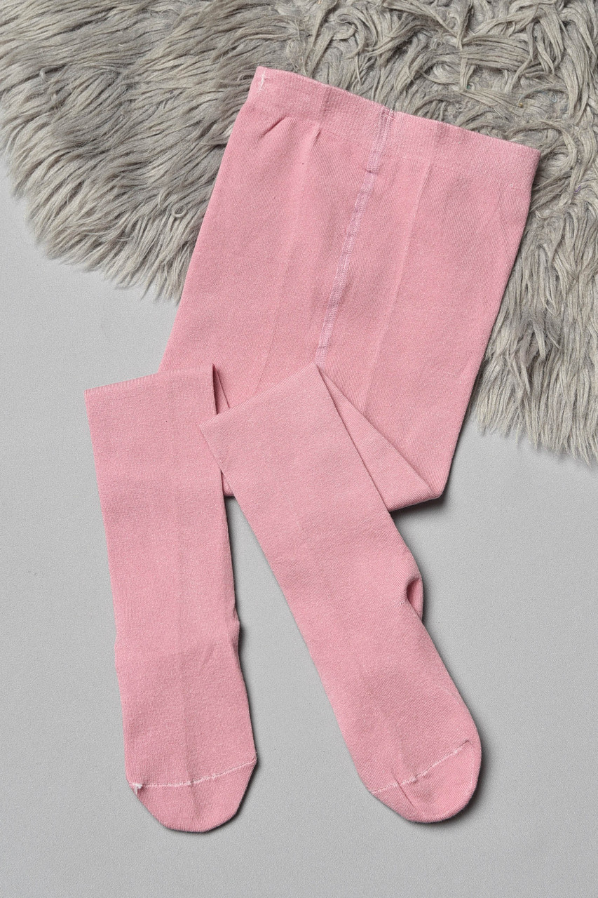 Колготи дитячі для дівчинки темно-рожевого кольору р.116-128 189888M, фото 1