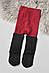 Колготи дитячі махрові для дівчинки чорно-бордового кольору з малюнком р.116-128 191555M, фото 2
