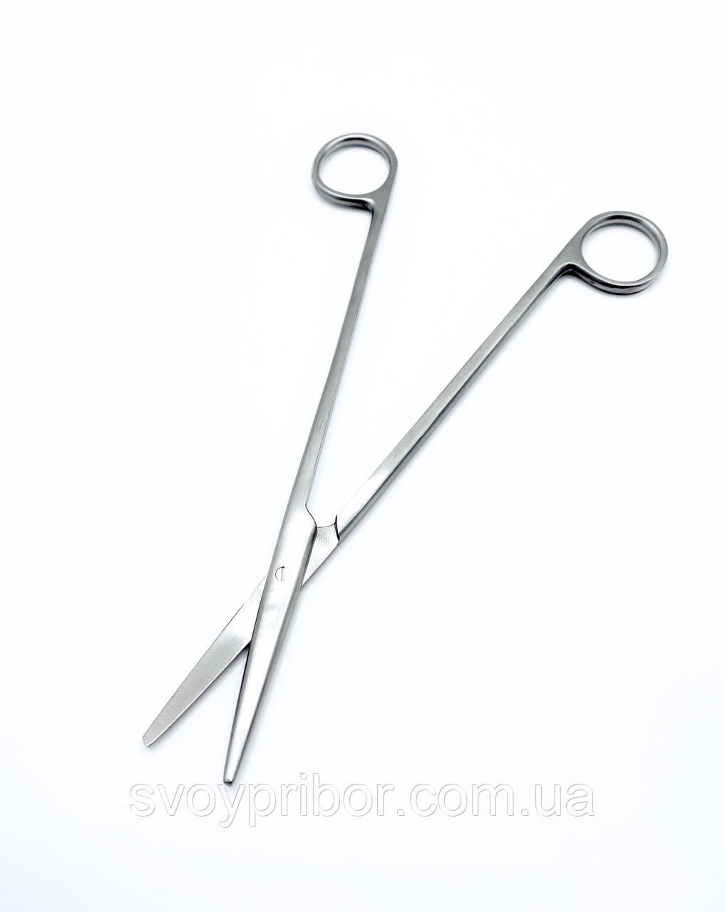 Ножиці по Metzenbaum, анатомічні, для розтину м'яких тканин, прямі, тупокінцеві SURGIWELOMED. Довжина 20 см, фото 1