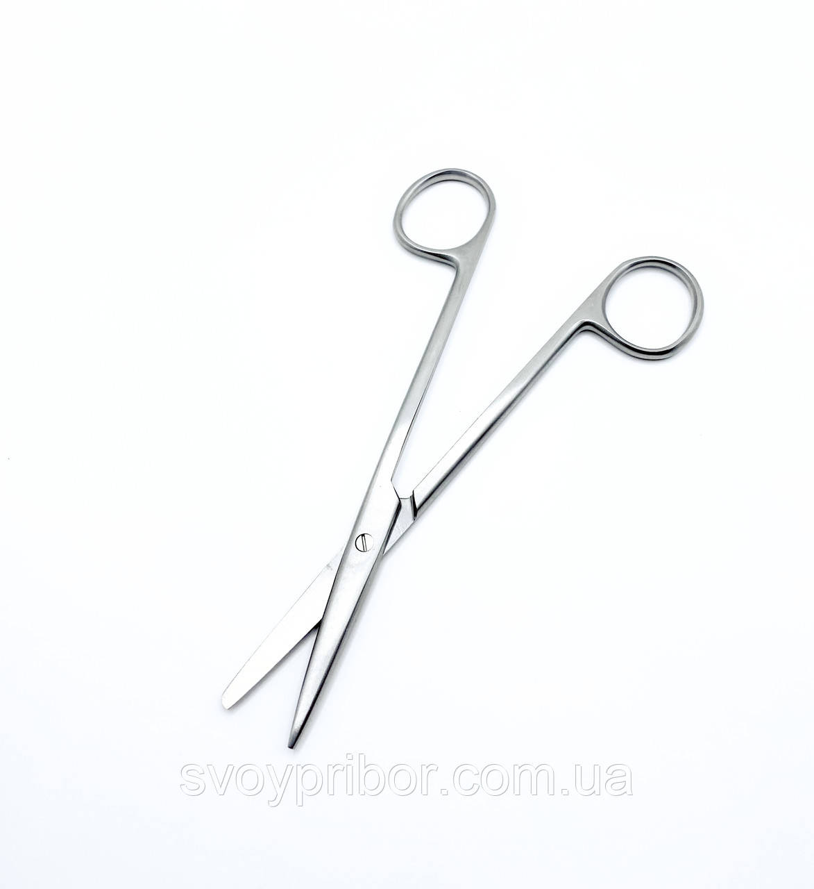 Ножиці для розтину м'яких тканин, прямі, з одним гострим кінцем. Довжина 14,5 см SURGIWELOMED, фото 1