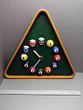 Годинник настінний B/У Billiards Wall Clock, фото 9