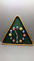 Годинник настінний B/У Billiards Wall Clock