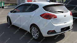 Вітровики вікон Кіа Сид 2 5D (дефлектори бічних вікон Kia Ceed 2)