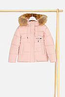 Куртка для дівчинки колір пудровий ЦБ-00254750
