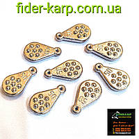 🇺🇦 Грузило для оснасток "Серьга" , вага 30 грамів 🇺🇦