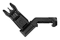 Складана кутова мушка Magpul MBUS Pro Offset на планку Picatinny (чорний)