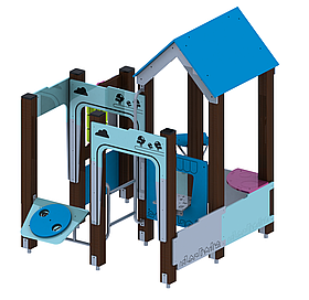 Ігровий комплекс «Таємна стежка» SiverSport LK305 HDPE