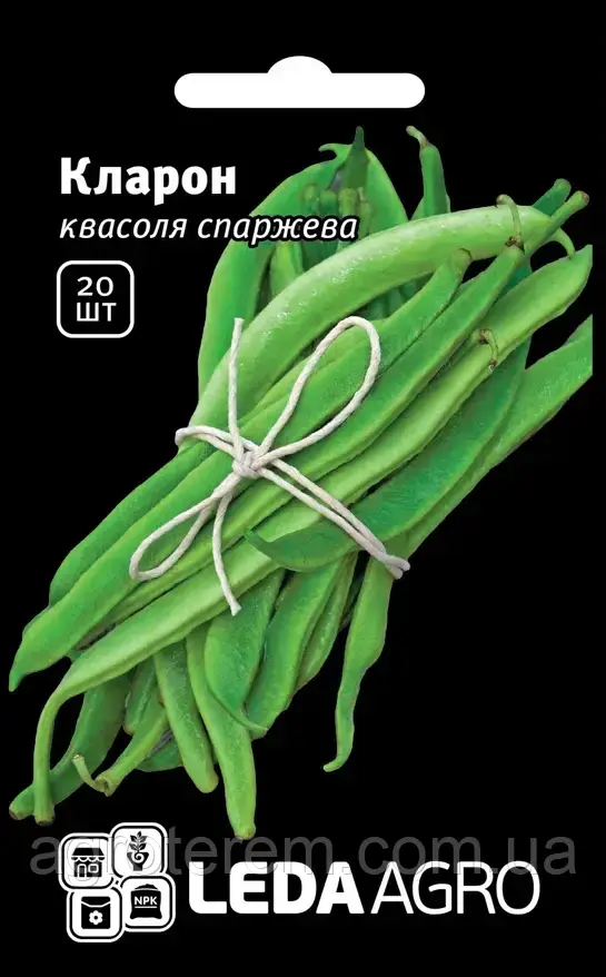 Леда Кларон, спаржева зелена, 20 шт