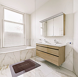 Вологопоглинаючий килимок Living Simple 38х58 см, діатомітовий килимок для ванної кімнати та передпокою, фото 6